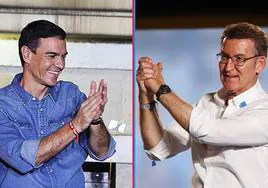 Feijóo gana el 23J pero Sánchez puede gobernar con Puigdemont
