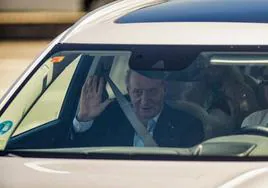 Juan Carlos I vuelve a España por tercera vez