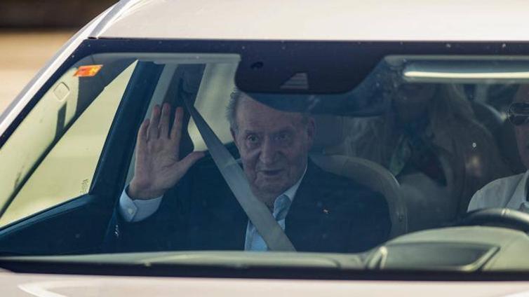 Juan Carlos I vuelve a España por tercera vez