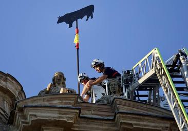 La Mariseca ya anuncia las Ferias y Fiestas de Salamanca