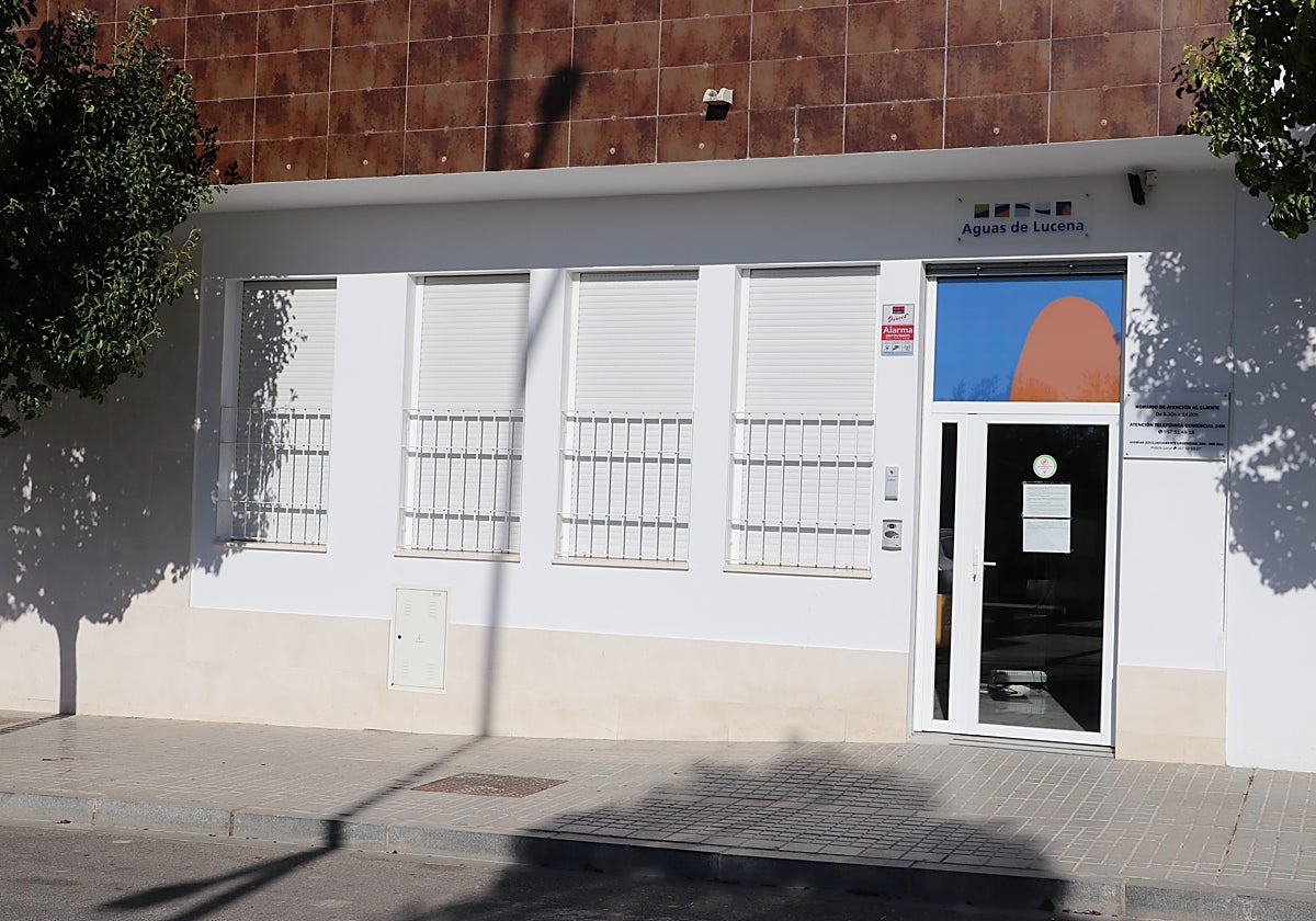 Sede de la empresa municipal Aguas de Lucena