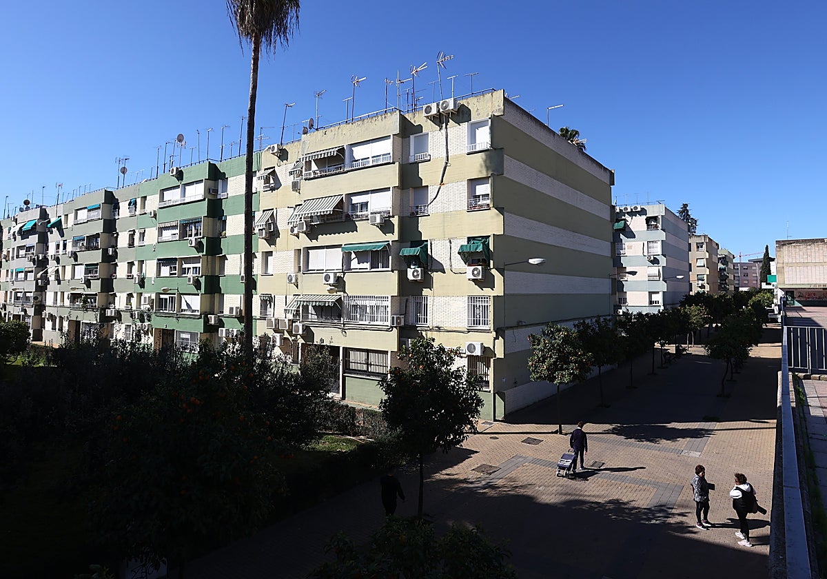 Bloques del Parque Figueroa en los que se actuará para la rehabilitación de eficiencia energética