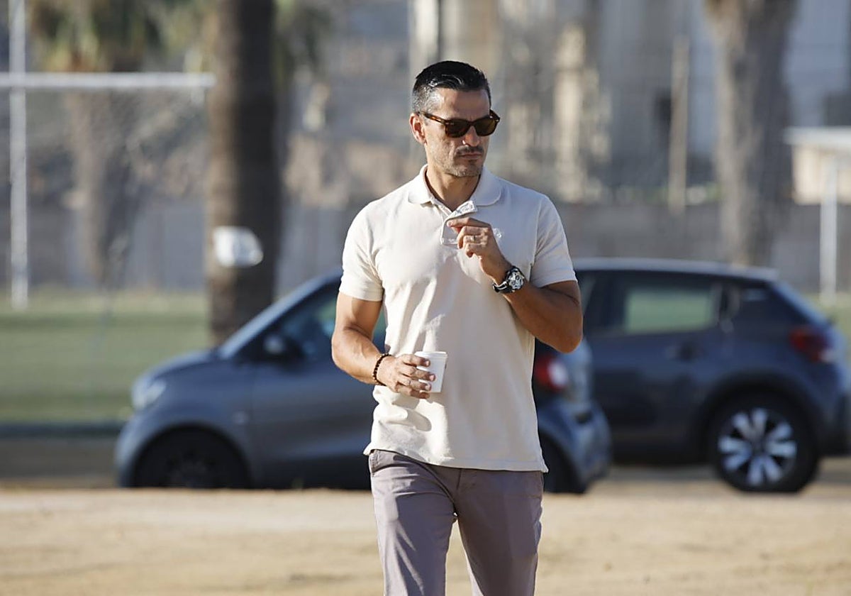 El director deportivo del Córdoba, Juan Gutiérrez 'Juanito'