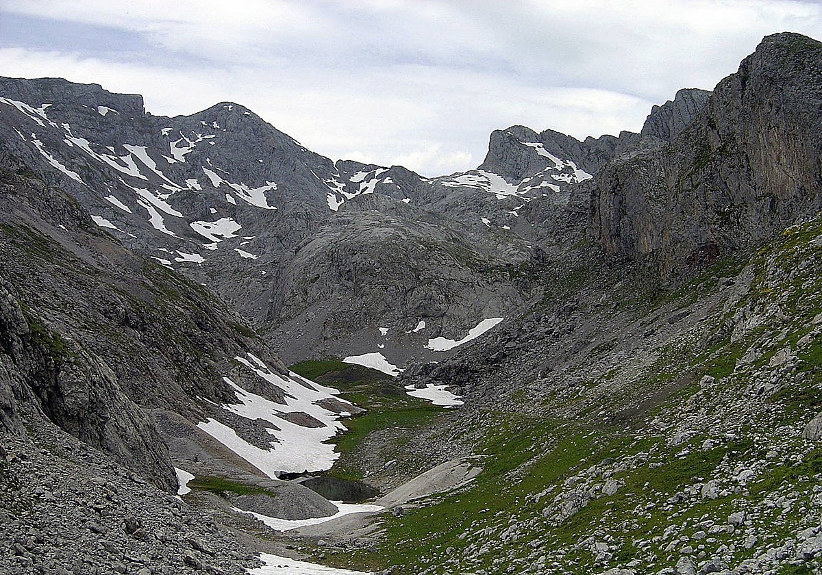 Parque de Picos de Europa tomada de archivo