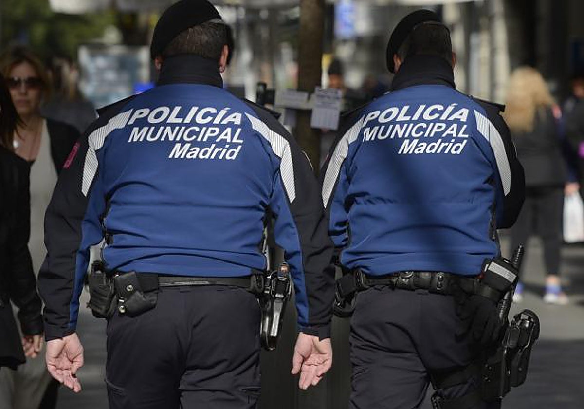 Una patrulla de la Policía Municipal de Madrid, en una imagen de archivo
