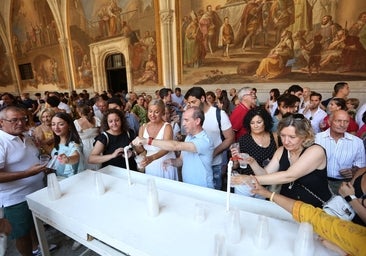 Vuelven los botijos de la Virgen del Sagrario tras tres años 'suspendidos' por la pandemia