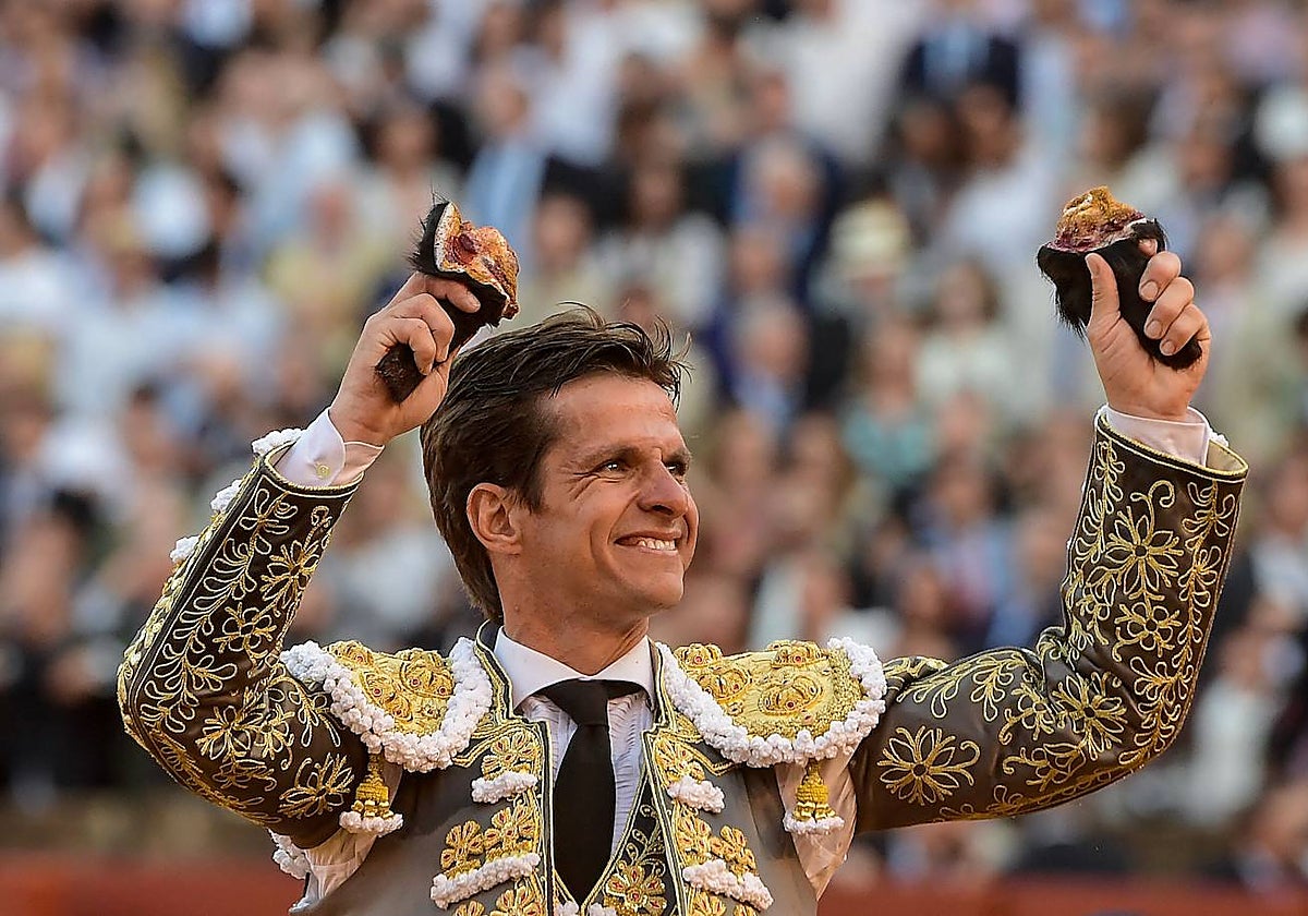 El torero en la Feria de Abril de Sevilla