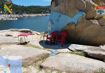 Investigados ocho jóvenes por provocar un incendio en el pantano de San Juan con una cachimba