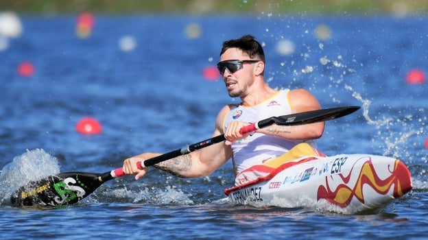 El joven campeón de piragüismo Iván Fernández