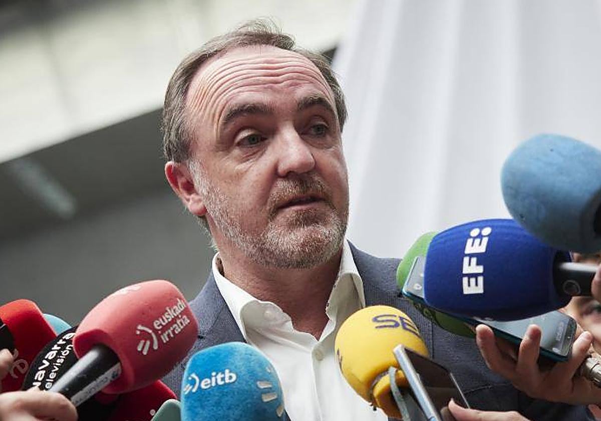 El presidente de UPN, Javier Esparza