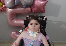 Leyla, enferma de AME, cumple 5 años: «Esto era impensable cuando te diagnosticaron esta mierda de enfermedad»