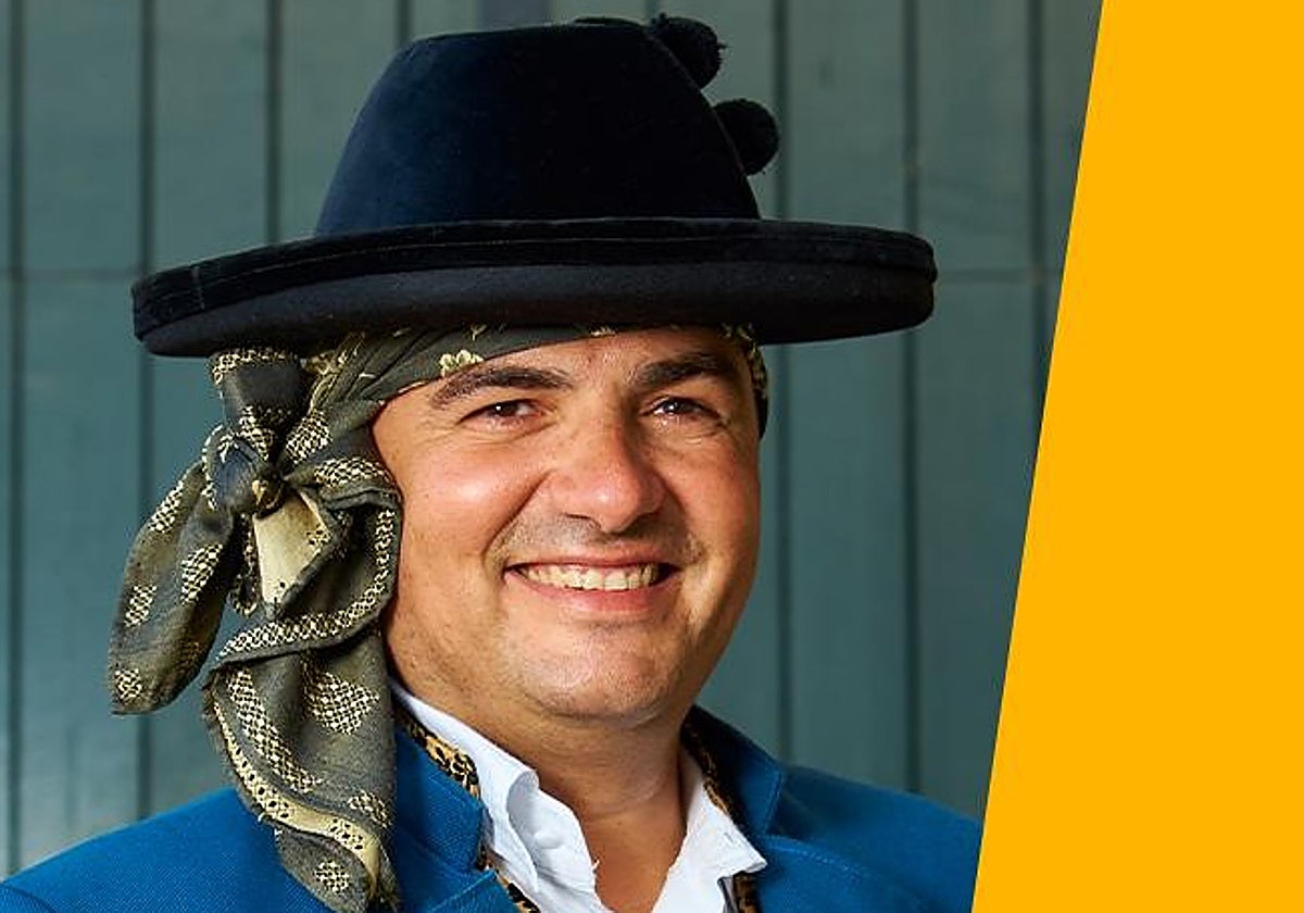 David Olivares, el nuevo presidente de la Federació de les Fogueres de Sant Joan d'Alacant.