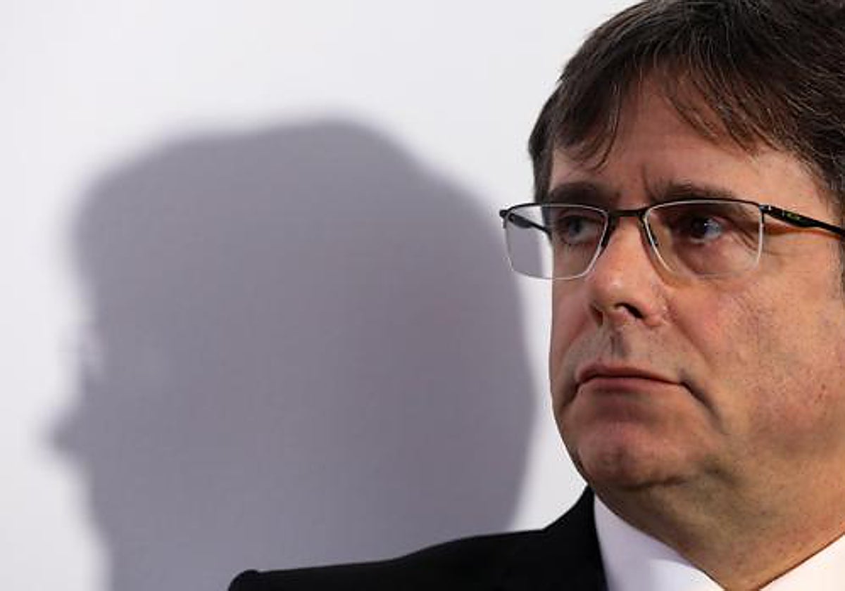 El expresidente de la Generalitat de Cataluña, Carles Puigdemont