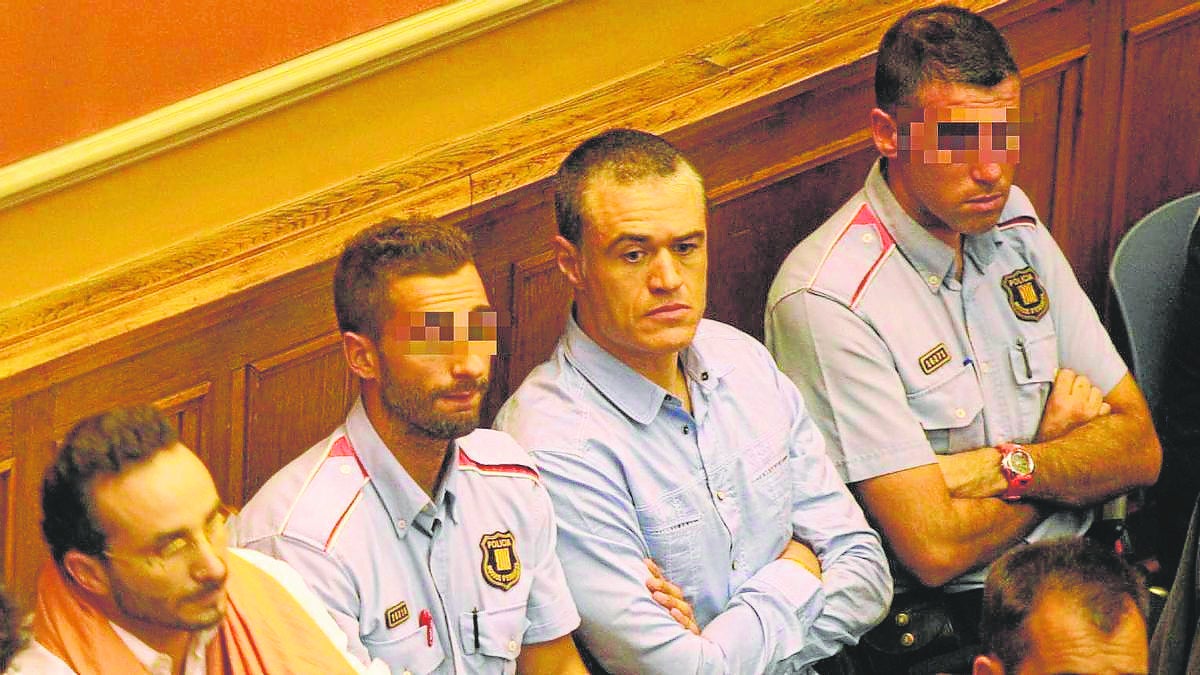 Ricardo Mateo, en el juicio celebrado contra él en 2013