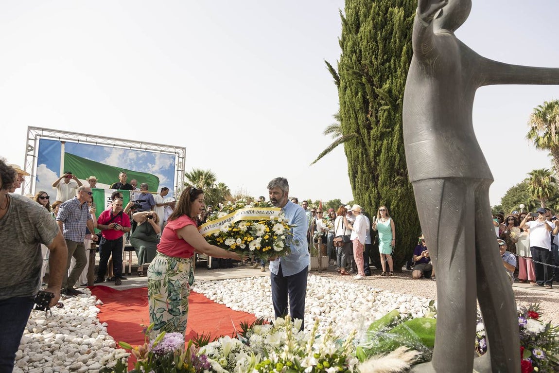 Homenaje a Blas Infante en el 87 aniversario de su fusilamiento