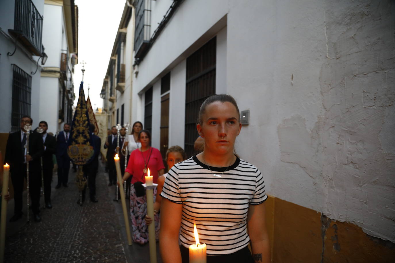 La procesión de San Lorenzo mártir en Córdoba, en imágenes