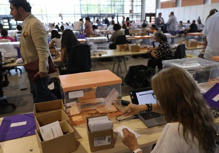 Recuento del voto CERA en Madrid