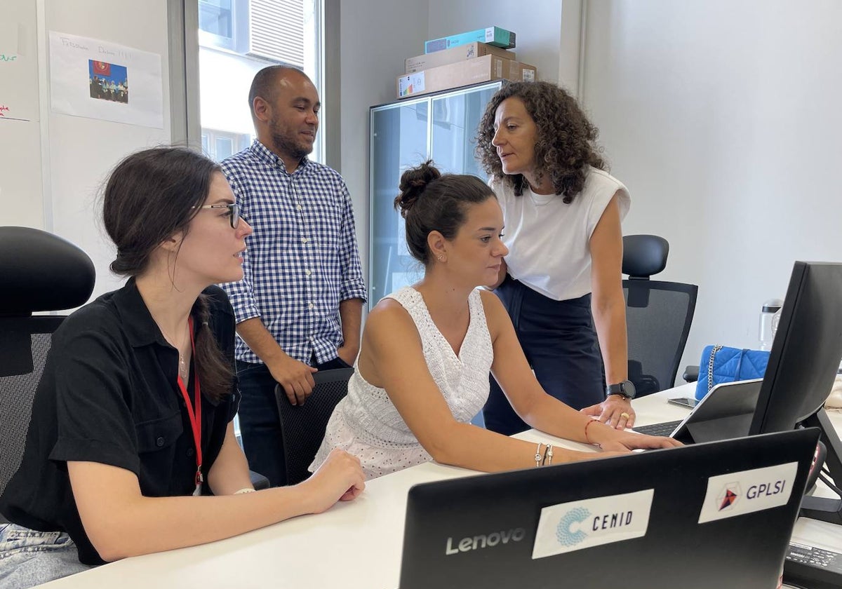 Imagen del equipo que trabaja en el proyecto de 'Cleartext'