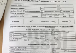 «El español ha desaparecido en la información de muchos colegios valencianos» y piden al conseller que se «respete» desde septiembre