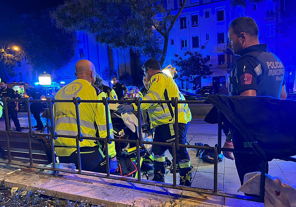 Cuatro detenidos, entre ellos un menor, por una pelea entre bandas latinas con dos apuñalados