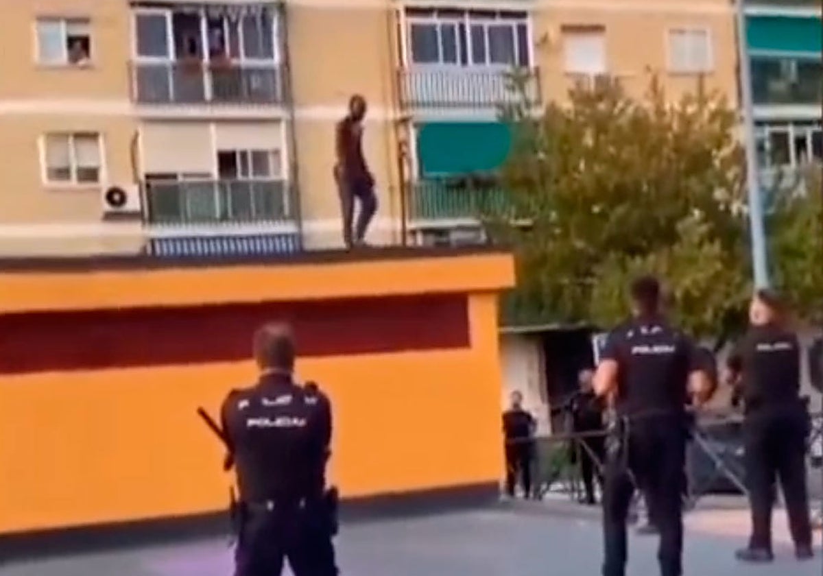 La Policía interviene para detener al conocido como Bestia de Parla