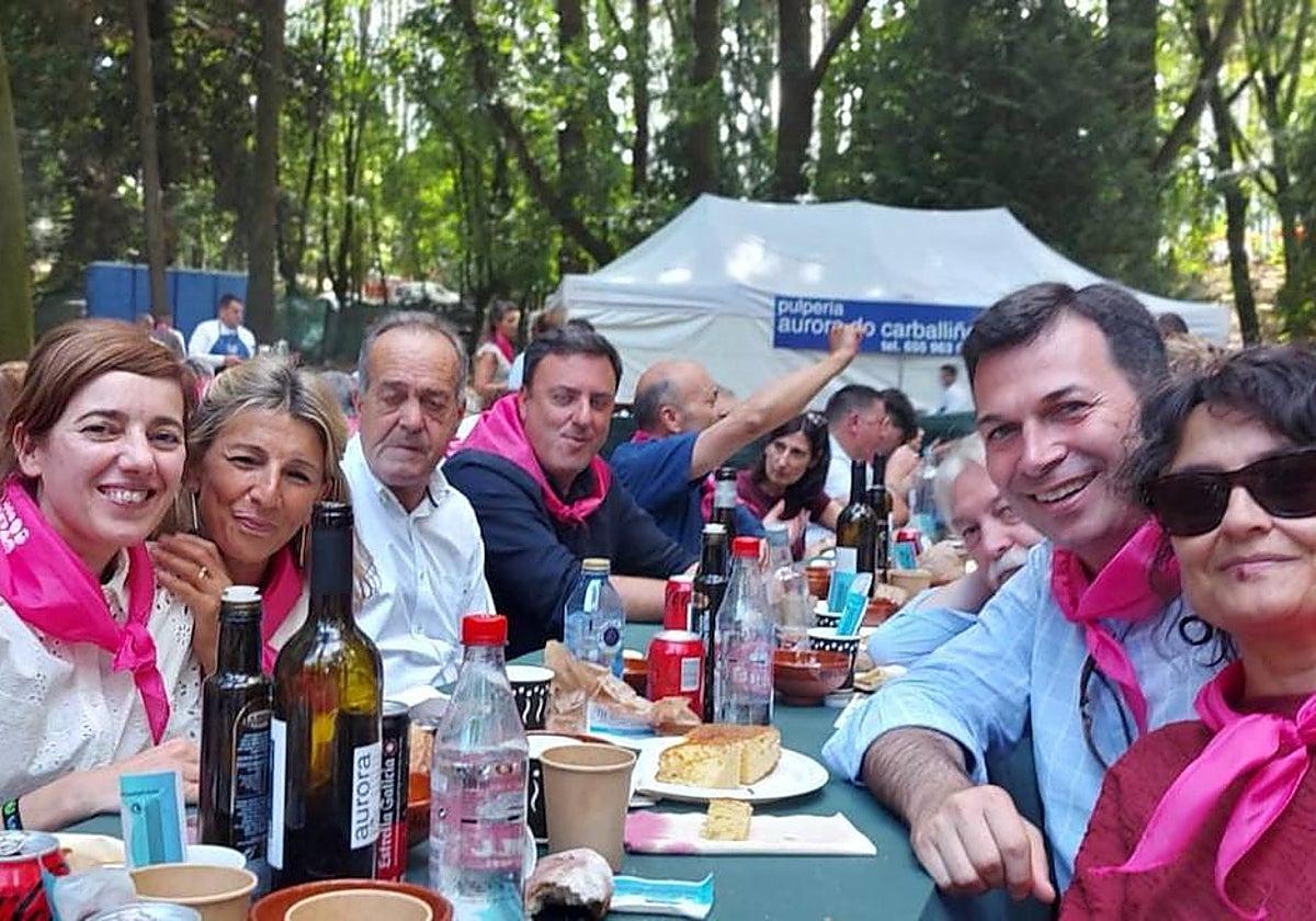 Caballero y Formoso coincidieron el domingo en O Carballiño