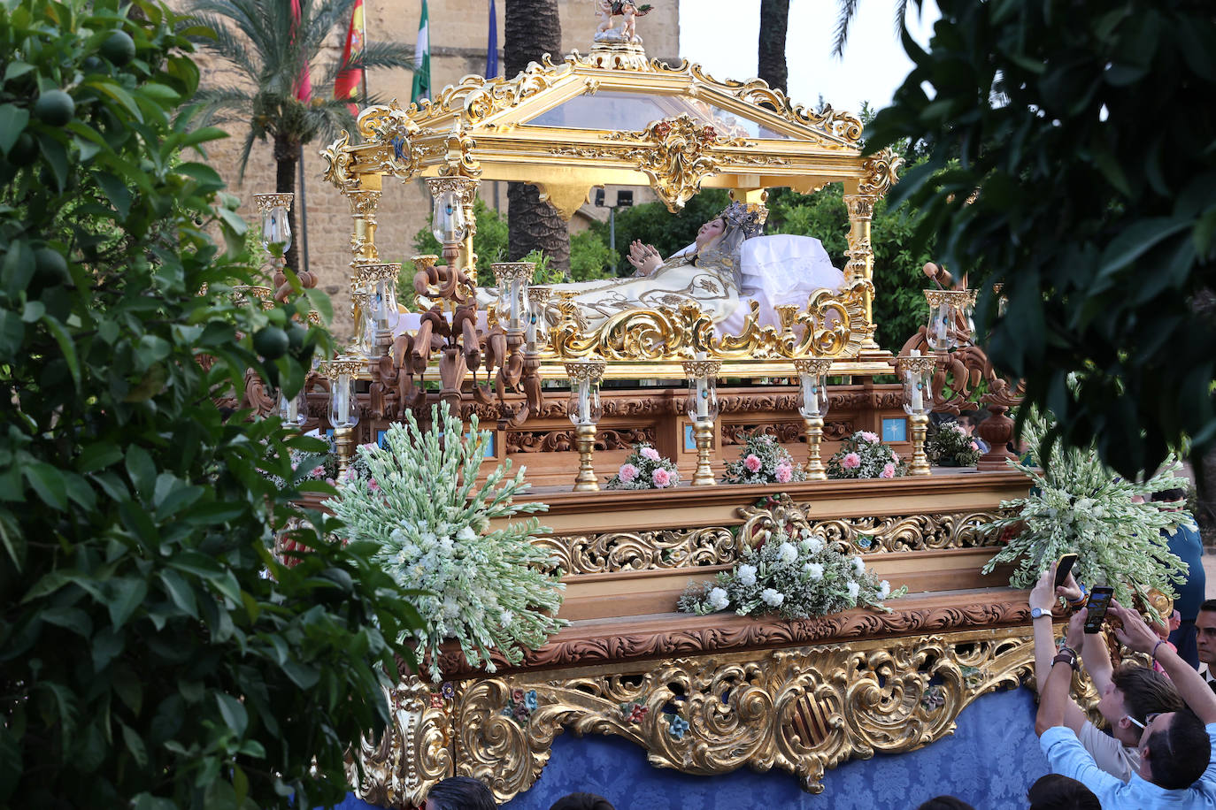 La procesión de la Virgen de Acá de Córdoba, en imágenes