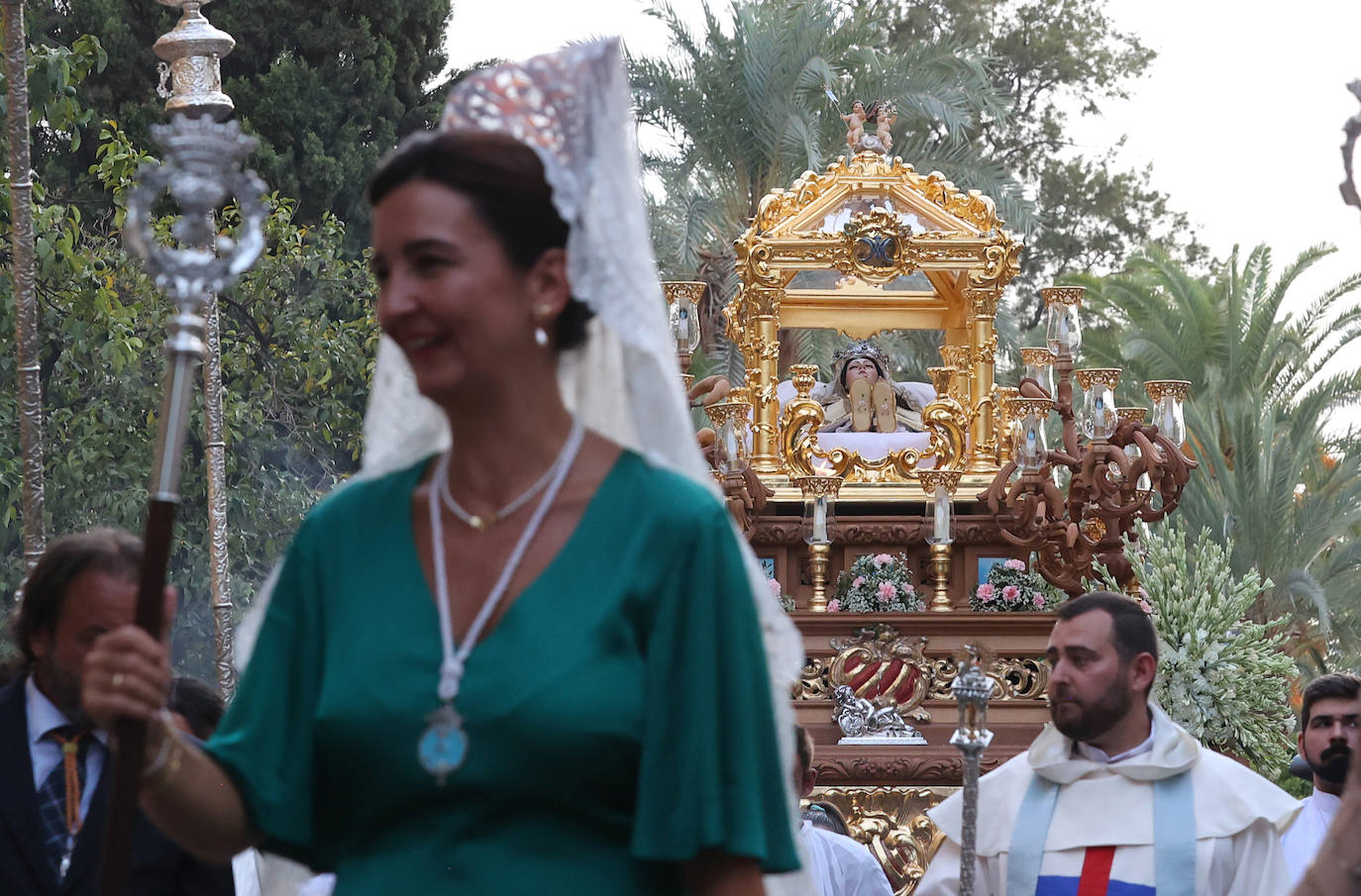 La procesión de la Virgen de Acá de Córdoba, en imágenes