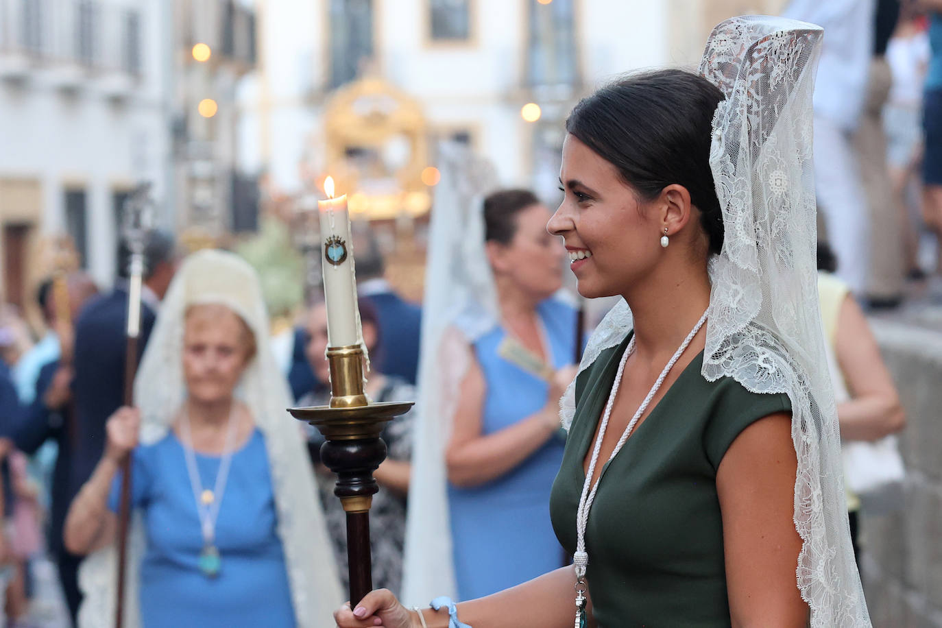 La procesión de la Virgen de Acá de Córdoba, en imágenes