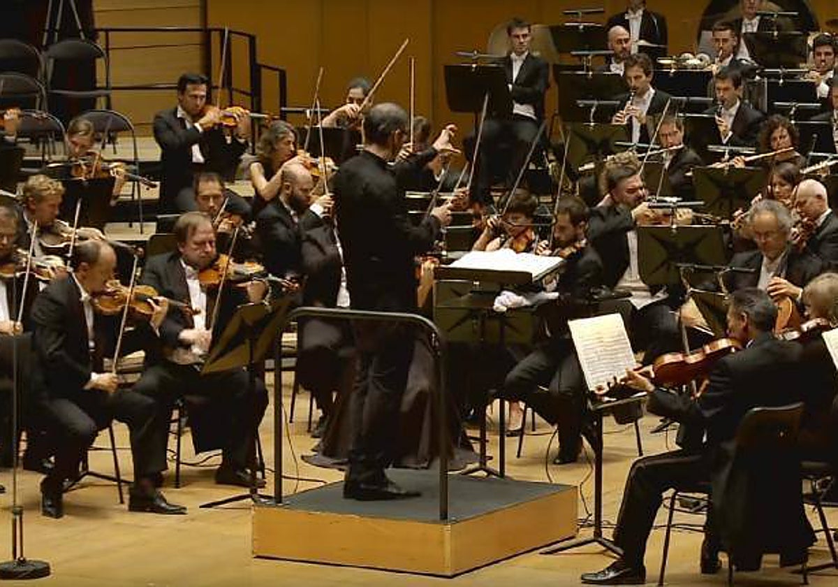 Imagen de archivo de una actuación de la Orquesta Sinfónica de Galicia