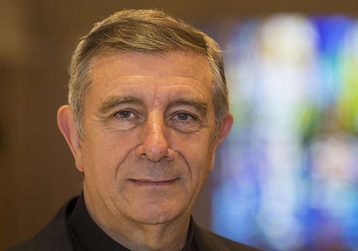 El obispo de Salamanca, José Luis Retana, en una imagen de archivo
