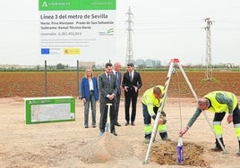 Obras iniciadas y otras adjudicaciones a punto para ampliar la oferta del metro en Andalucía