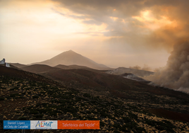 El incendio de Tenerife, a las puertas del Parque Nacional del Teide