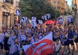 Covite denuncia la exhibición de fotos de etarras en la Semana Grande de Bilbao