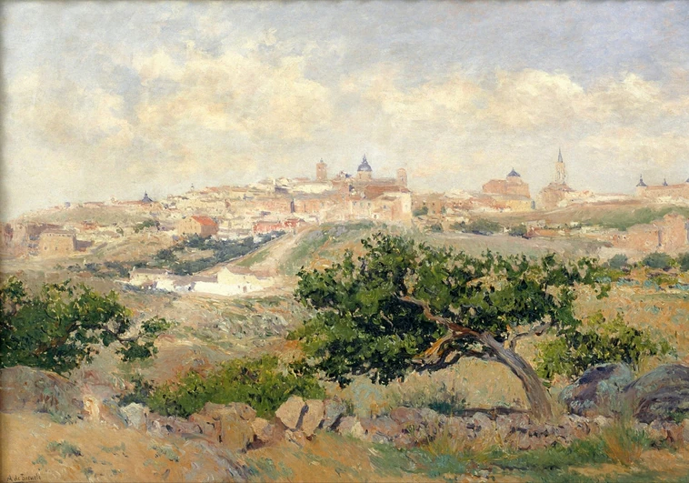 Aureliano de Beruete, Vista de Toledo desde los cigarrales.