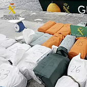 Cuatro detenidos al interceptar un velero con 700 kilos de cocaína en aguas de Canarias
