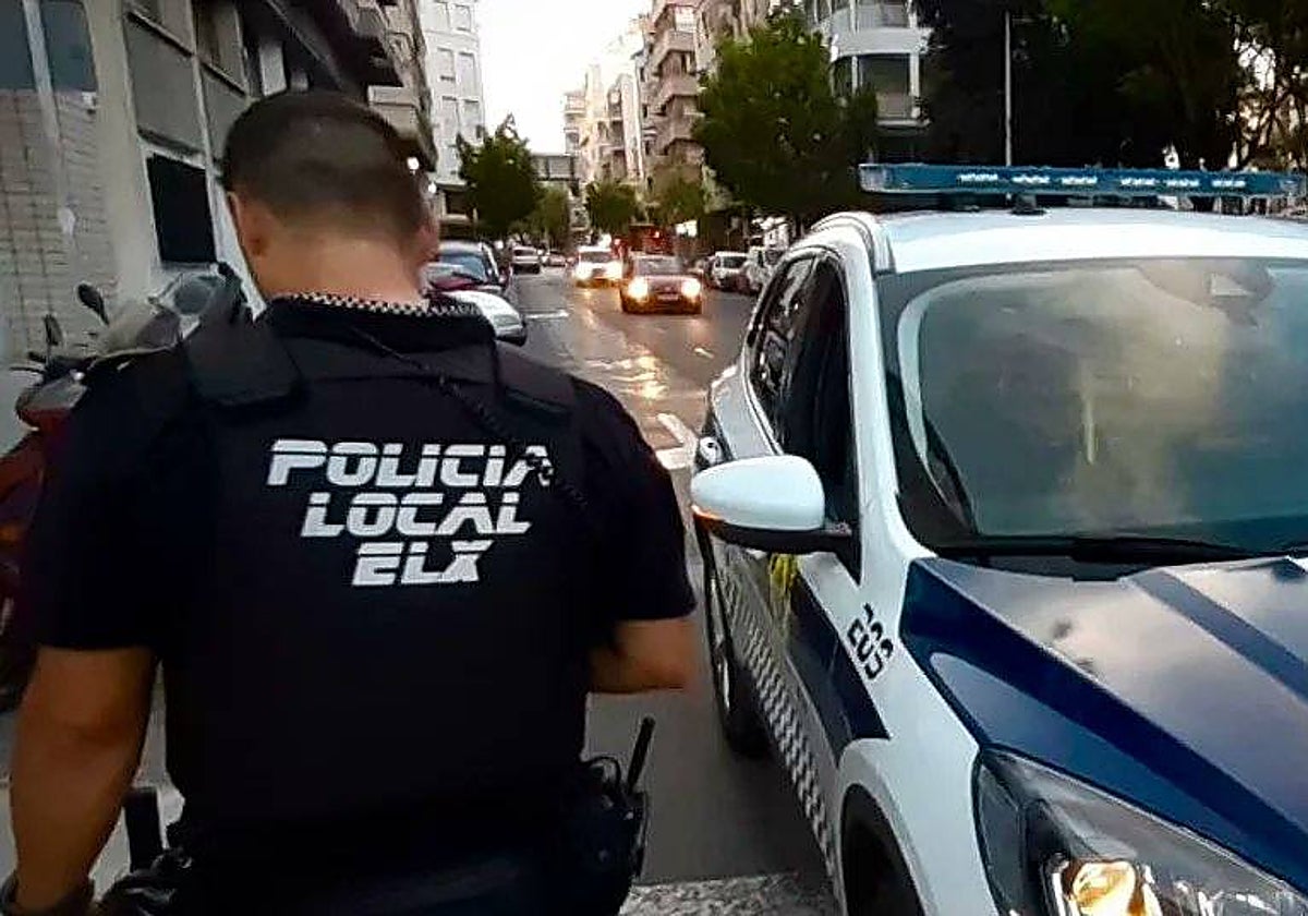 Imagen de archivo de la Policía Local de Elche