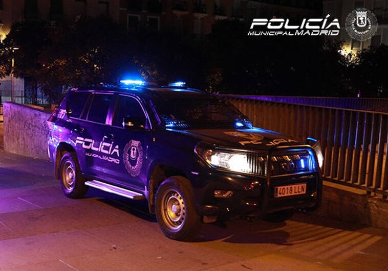 Un coche de la Policía Municipal de Madrid