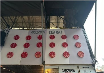 La Audiencia Nacional investiga si la decoración de una caseta de la Semana Grande de Bilbao humilla a las víctimas de ETA