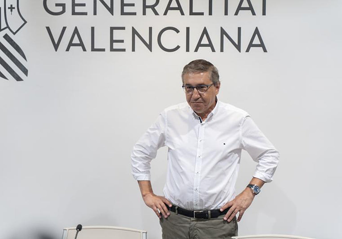 Imagen del conseller de Educación, José Antonio Rovira
