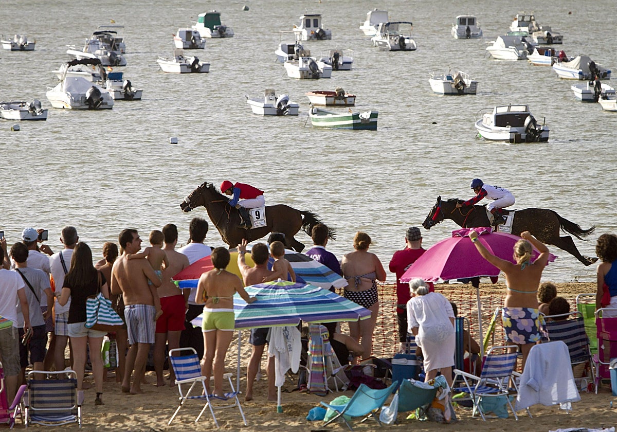 Carreras de caballo en Sanlúcar de Barrameda