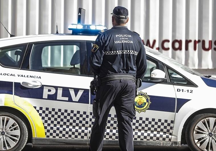 Imagen de archivo de la Policía Local de Valencia