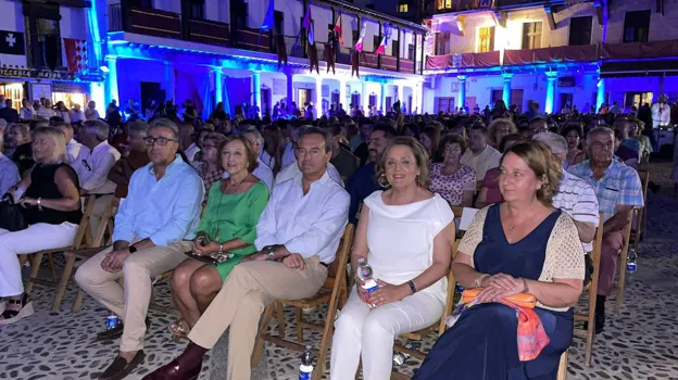 Cedillo, junto a la alcaldesa de La Puebla, Soledad De Frutos, el diputado en Cortes, Agustín Conde y la alcaldesa de Guadamur, Sagrario Gutiérrez