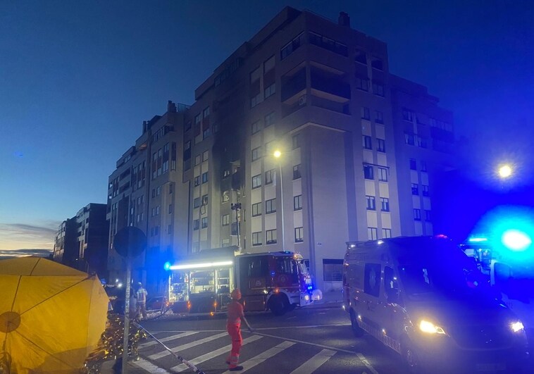 Explosión de gas en la calle Juna de Valladolid