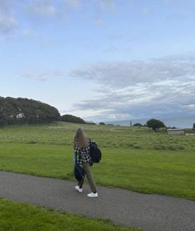 Imagen secundaria 2 - La Infanta Sofía, a su llegada a la UWC Atlantic College of Wales