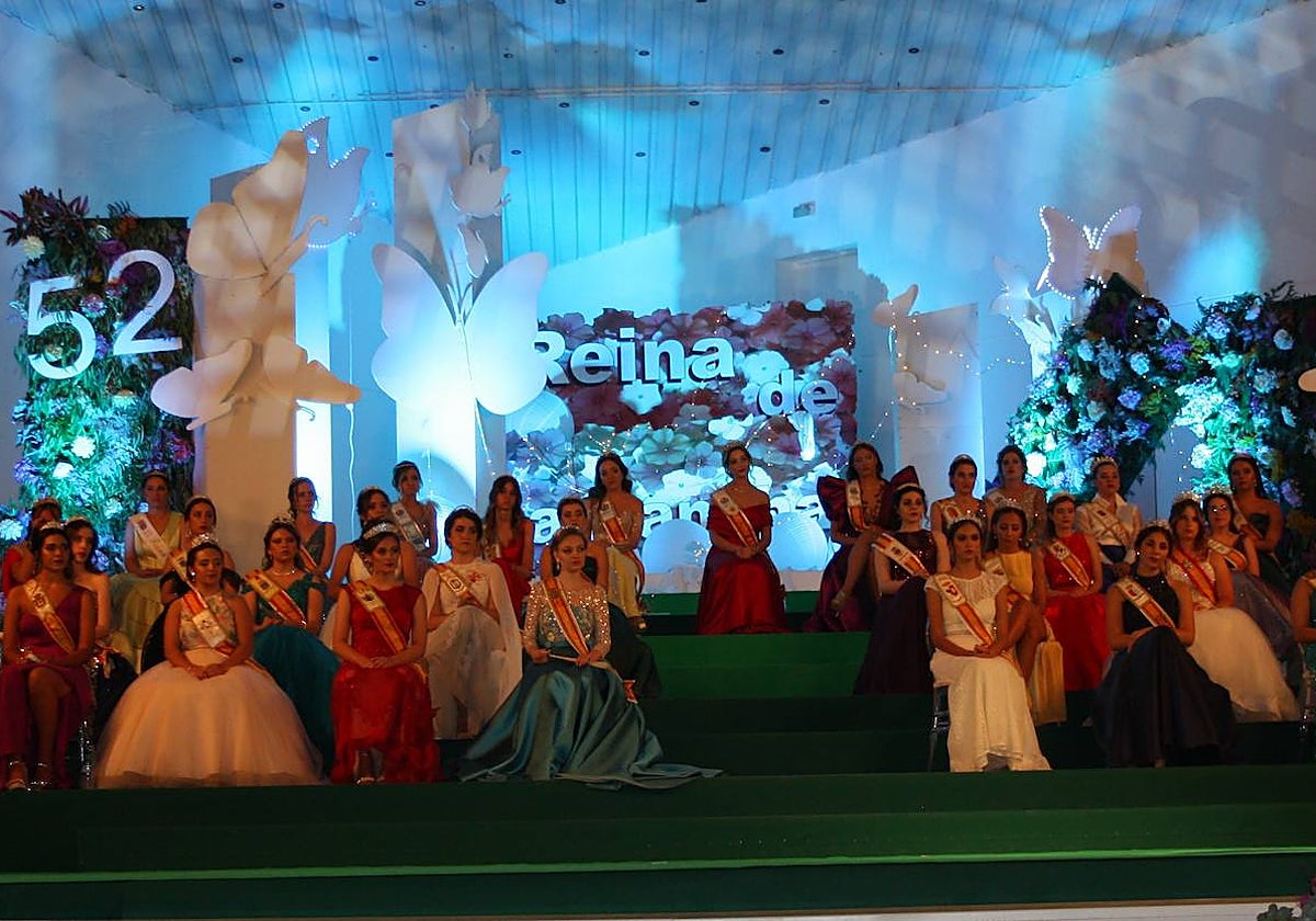 Imagen de las concursantes de la 52 edición, en 2022
