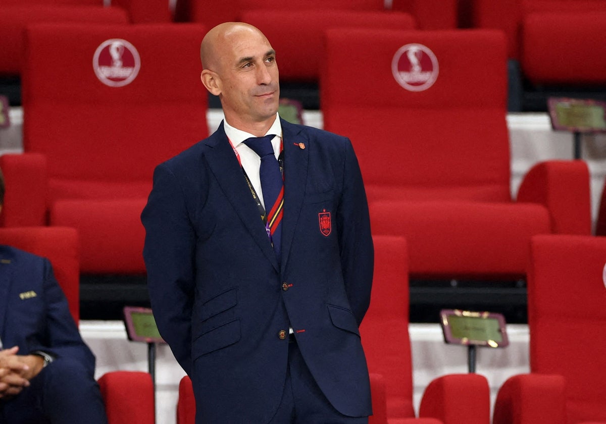 Rubiales, durante el campeonato
