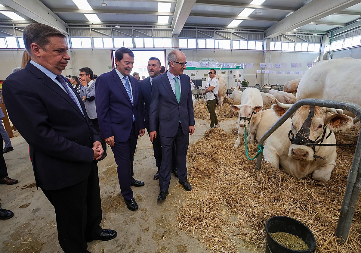 Planas y Mañueco, este viernes en la inauguración de Salamaq
