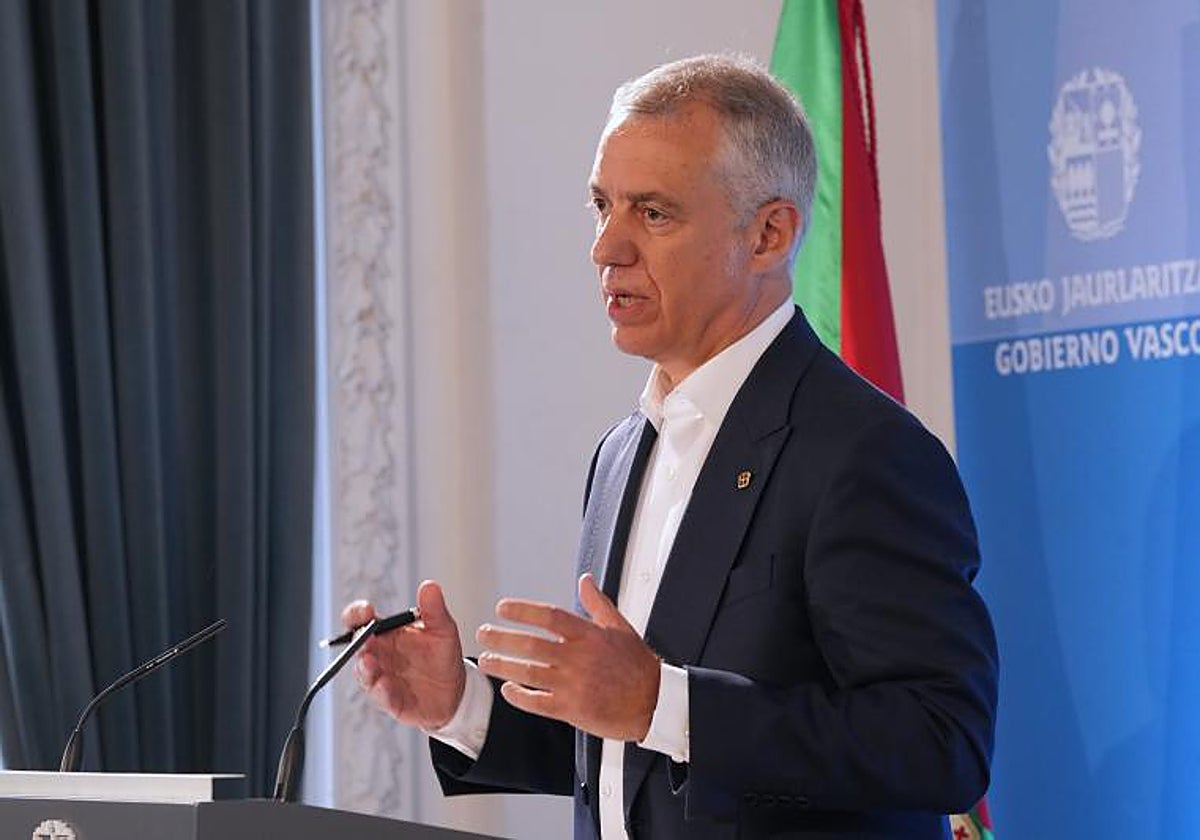 El lendakari Iñigo Urkullu // Vídeo: Mañueco defiende la «igualdad en todos los territorios» frente al plan Urkullu