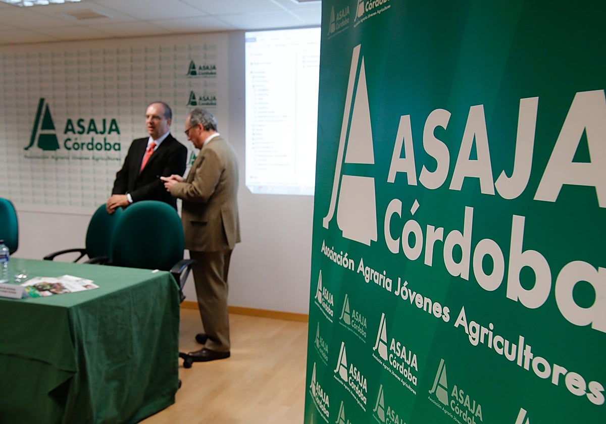 Una asamblea de Asaja reciente